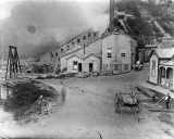 Woodstock Battery on fire, 15 September 1910